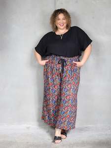 All: St Tropez Pant - Black Mandala