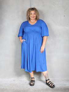 Molly Dress - Electric Blue