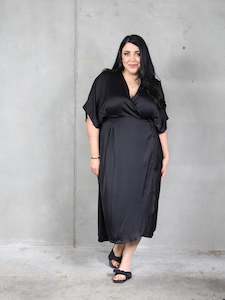 Playlist 2: Rapture Wrap Dress - Ebony