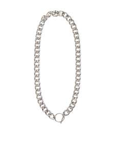 eb&ive Meta Chain Necklace - Silver