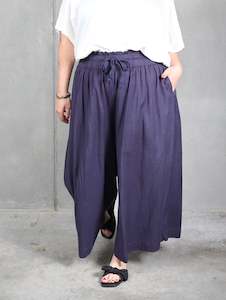 Bottom: St Tropez Pant - Navy