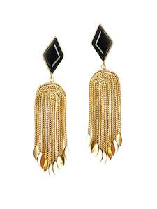 Olivia Earring - Onyx