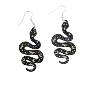 Mystic Serpent Earring