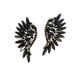 Raven Earring - Noir