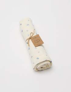 Over The Dandelions Organic Muslin Swaddle Enchanted Garden