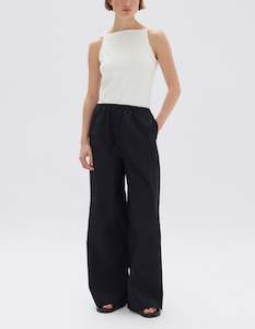 Assembly Label Philipa Poplin Pant Black