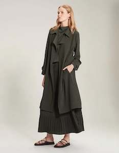 Womenswear: Sills Alba Trench Khaki