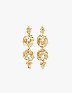 Pilgrim Act Earrings Gold Plated