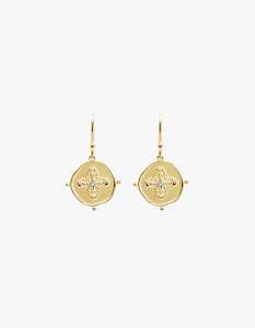 Murkani Sahara Small Earrings Gold Plate