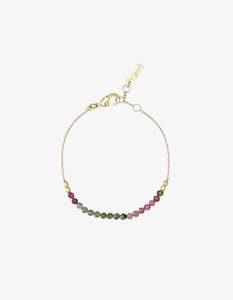 Murkani Wandering Soul Tourmaline Bracelet Gold Plate