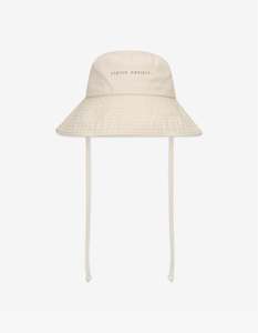 Womenswear: Status Anxiety Golden Days - Cream Bucket Hat