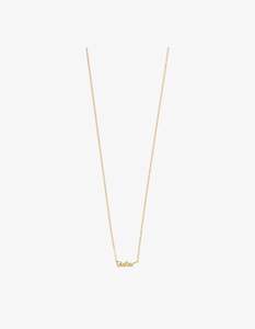 Womenswear: Pilgrim Sister Recycled Necklace - Gold Plated