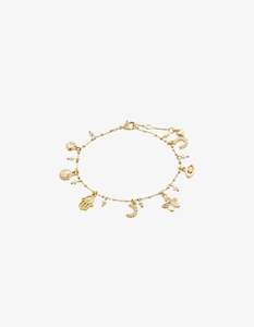 Pilgrim Prucence Recycled Bracelet - Gold Plated