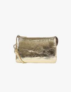 Saben Tilly Crossbody Light Gold Crinkle