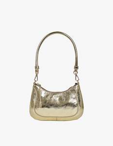 Saben Sammie Mini Bag Crinkle Light Gold