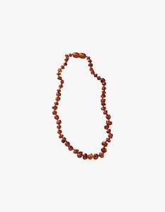 Womenswear: Nature Baby Amber Necklace Cognac