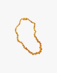 Womenswear: Nature Baby Amber Necklace Honey