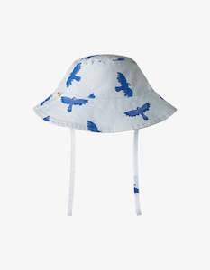 Nature Baby Holiday Sunhat Songbird Print