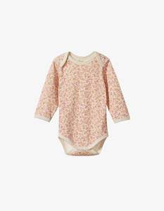 Womenswear: Long Sleeve Bodysuit Daisy Belle Print