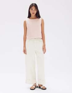 Womenswear: Assembly Label Zoey Denim Top Pomelo