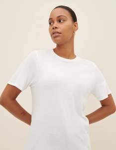 Womenswear: Kowtow Light Classic Tee White