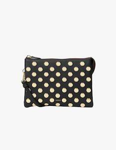 Womenswear: Tilly Big Sis Black / Gold / Stud