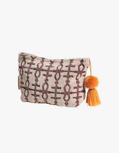 Womenswear: Sage x Clare Amata Terry Pouch Clove Large