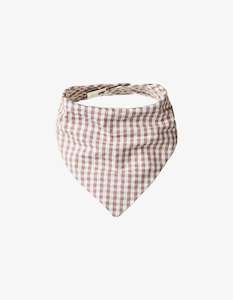 Womenswear: Nature Baby Triangle Bib Woven Twilight Check