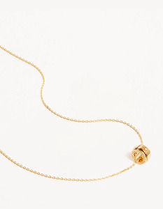 By Charlotte I am Loved Spinning Meditation Necklace - Gold