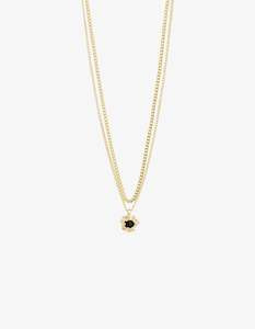 Pilgrim Act Necklace- Gold