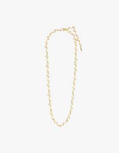 Womenswear: Pilgrim Penelope Recycled Necklace - Gold Plated