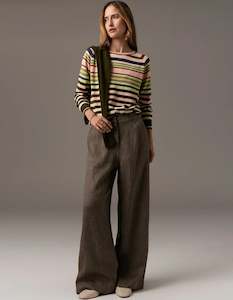 Womenswear: POL Sela Multi Stripe Knit