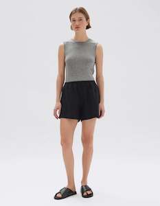 Assembly Label Stella Linen Short Black