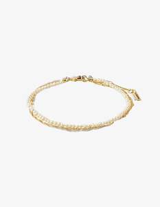 Womenswear: Pilgrim Native Beauty Bracelet White