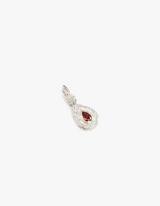 Womenswear: By Charlotte With Love Pendant January Silver