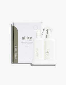 al.ive Kitchen Duo Hand Wash & Spray - Lemon Myrtle & Honey Dew