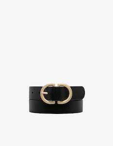 Status Anxiety In Reverse Belt Black/Gold