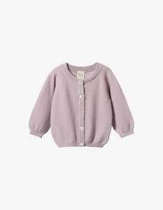 Womenswear: Nature Baby Piper Cardigan Lilac