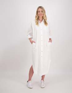 Briarwood Peri Dress White