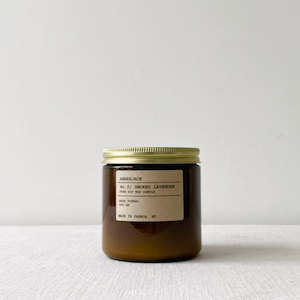 Candles: Smoked Lavender Soy Candle 400g