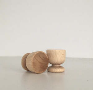 Kitchen: Wooden Egg Cups