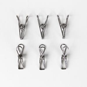 Marine Grade / Stainless Steel Clothes Pegs 18 Pack