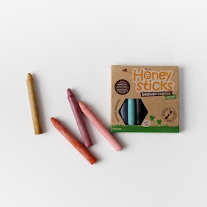 Baby: Natural Beeswax Crayons - Thin