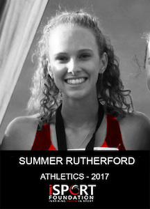 Summer Rutherford – Athletics