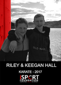 Riley & Keegan Hall – Karate