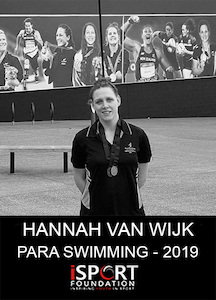 Hannah Van Wijk – Para Swimming