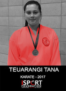 Teuarangi Tana – Karate