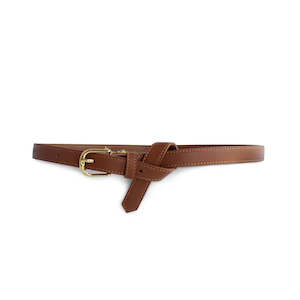 Womenswear: Kathryn Wilson Lauren Belt Walnut Calf