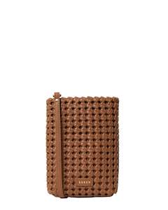 Womenswear: Saben x  Marcia Leone Mini Bag Tan Braid