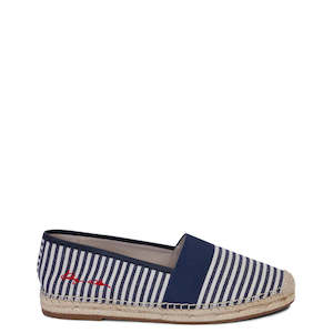 Womenswear: Kathryn Wilson Giselle Espadrille Ink Stripe